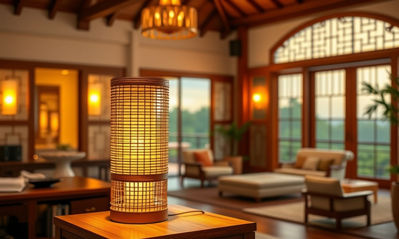Đèn mây tre truyền thống phong cách tối giản tinh tế. Đèn mây tre truyền thống phong cách tối giản tinh tế.