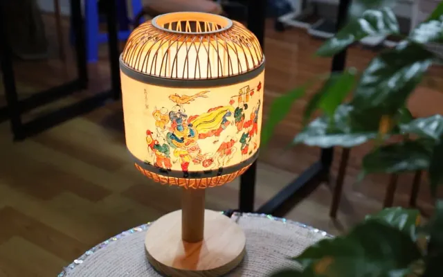 đèn giấy dó
