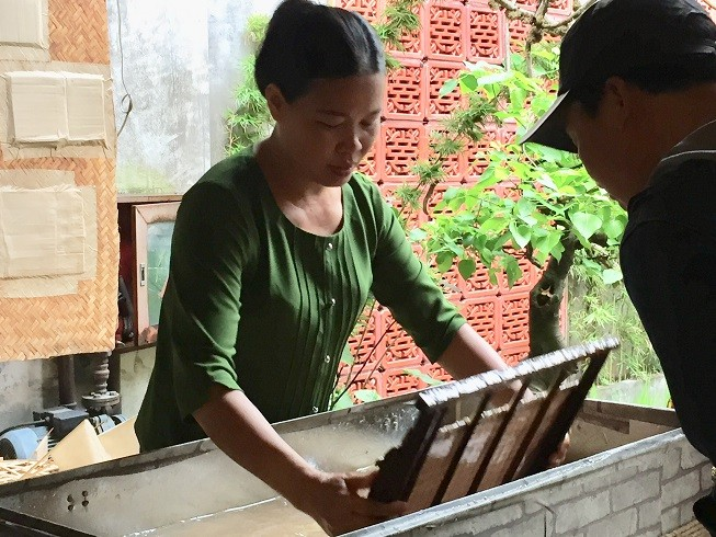 Quy Trình Sản Xuất Giấy Dó Truyền Thống